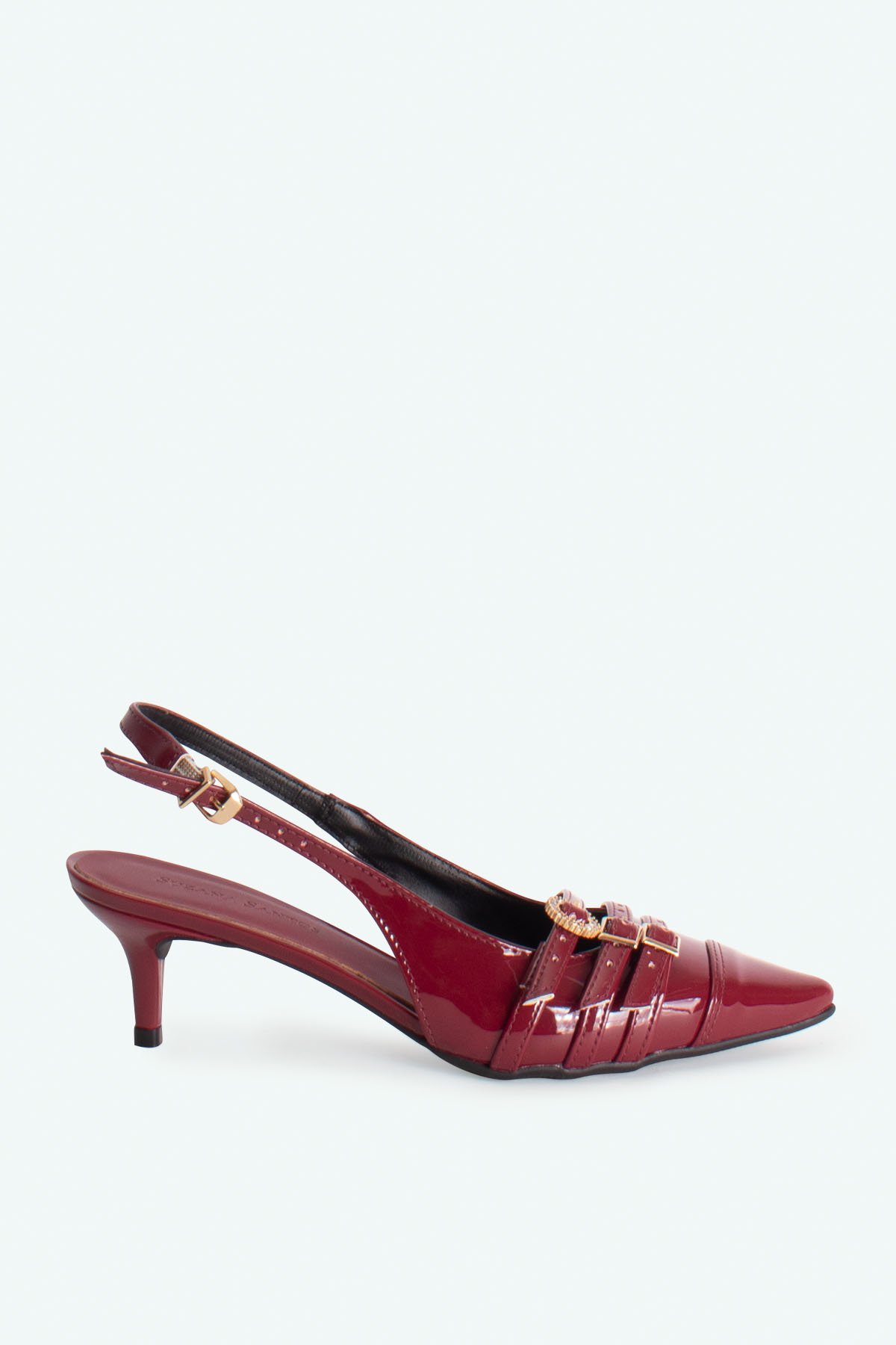 Mary Magdalene 赤 パンプスとスイマーのパンプス SLINGBACK MARION SUZANA SANTOS MARSALA