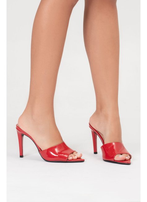 OPEN MULE SOPHIA SUZANA SANTOS VERMELHO
